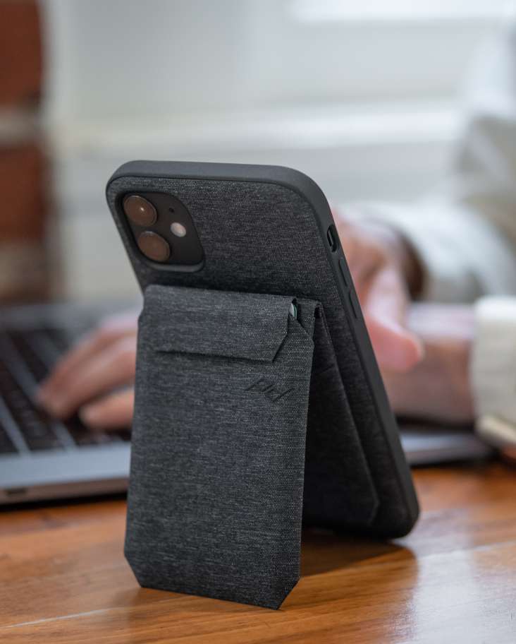 Stand Wallet on Phone